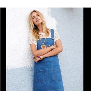 Sezane Blue Mini Dress